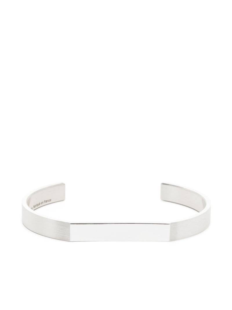 Le Gramme sterling silver 21g Gordon bracelet von Le Gramme