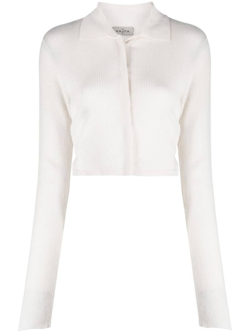 Le Kasha Egic organic-cashmere cardigan - White von Le Kasha