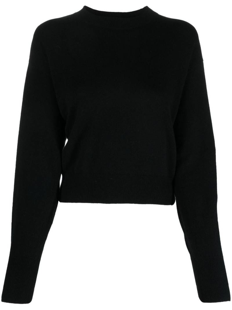 Le Kasha Menorca round-neck knit jumper - Black von Le Kasha