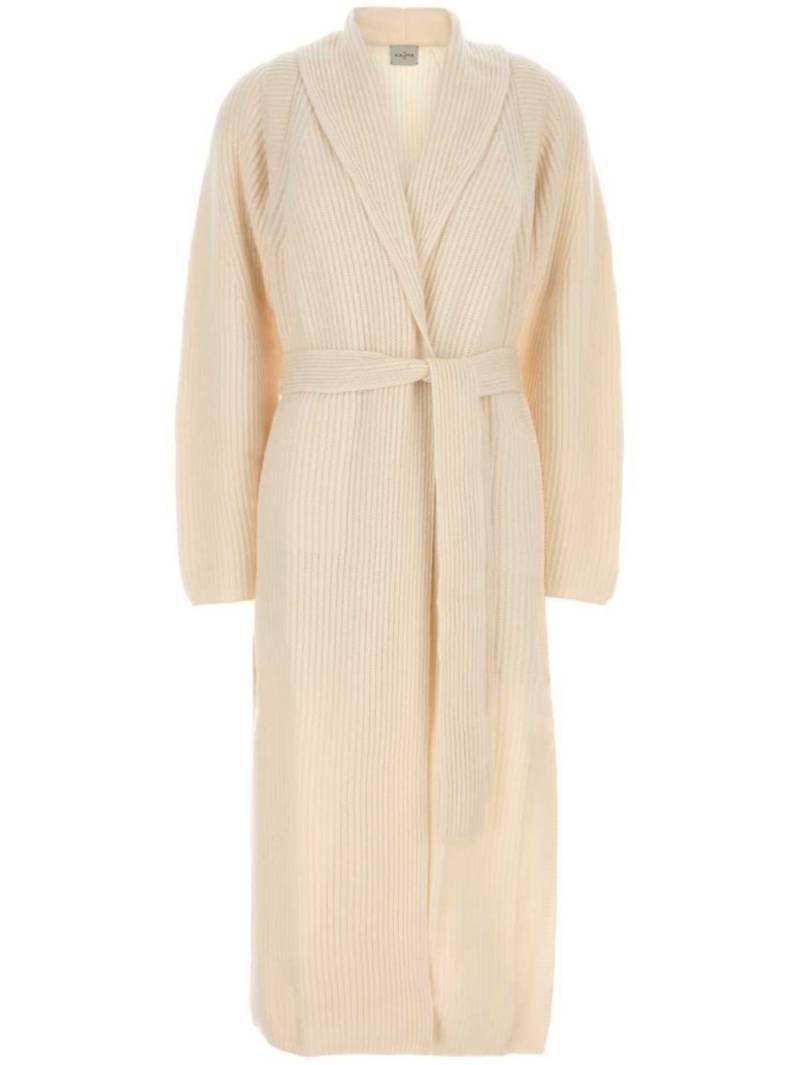 Le Kasha Valence cardigan coat - Neutrals von Le Kasha