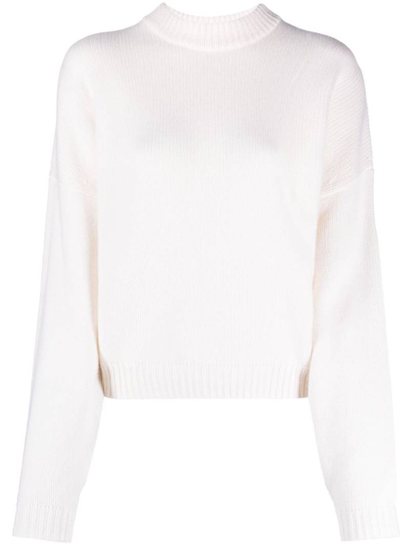 Le Kasha mock-neck organic-cashmere jumper - White von Le Kasha