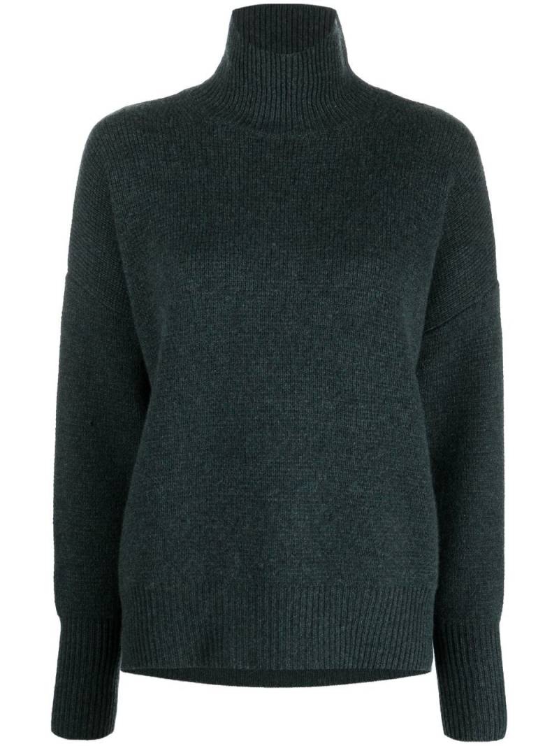 Le Kasha roll-neck knit jumper - Green von Le Kasha