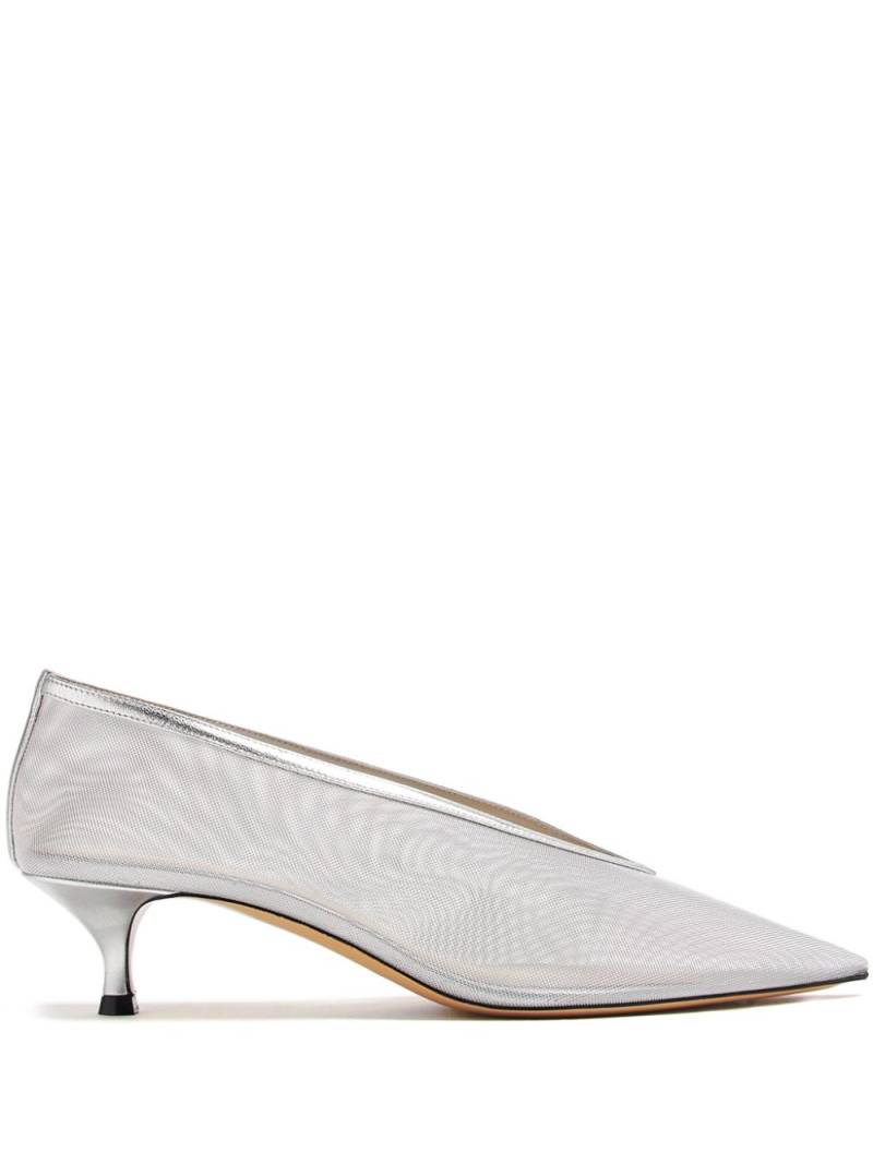 Le Monde Beryl 50mm Babouche pumps - Silver von Le Monde Beryl