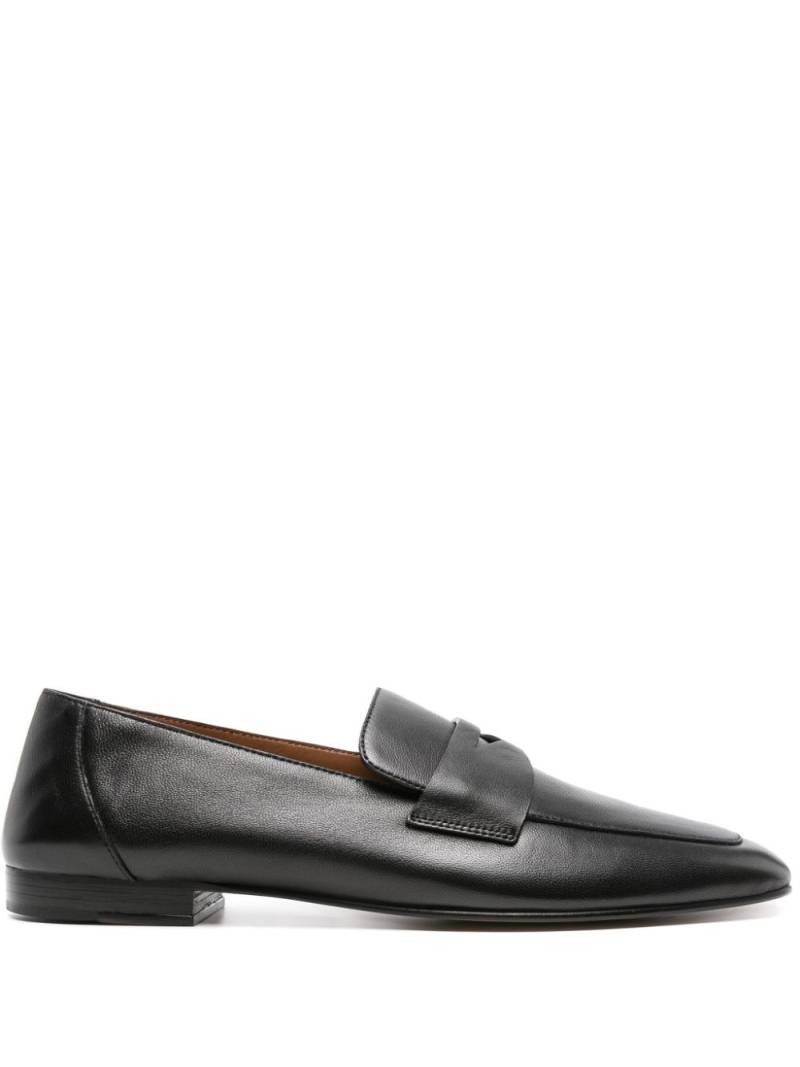 Le Monde Beryl Soft Placket leather loafers - Black von Le Monde Beryl