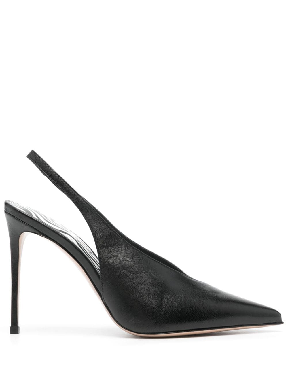 Le Silla 105mm leather pumps - Black von Le Silla