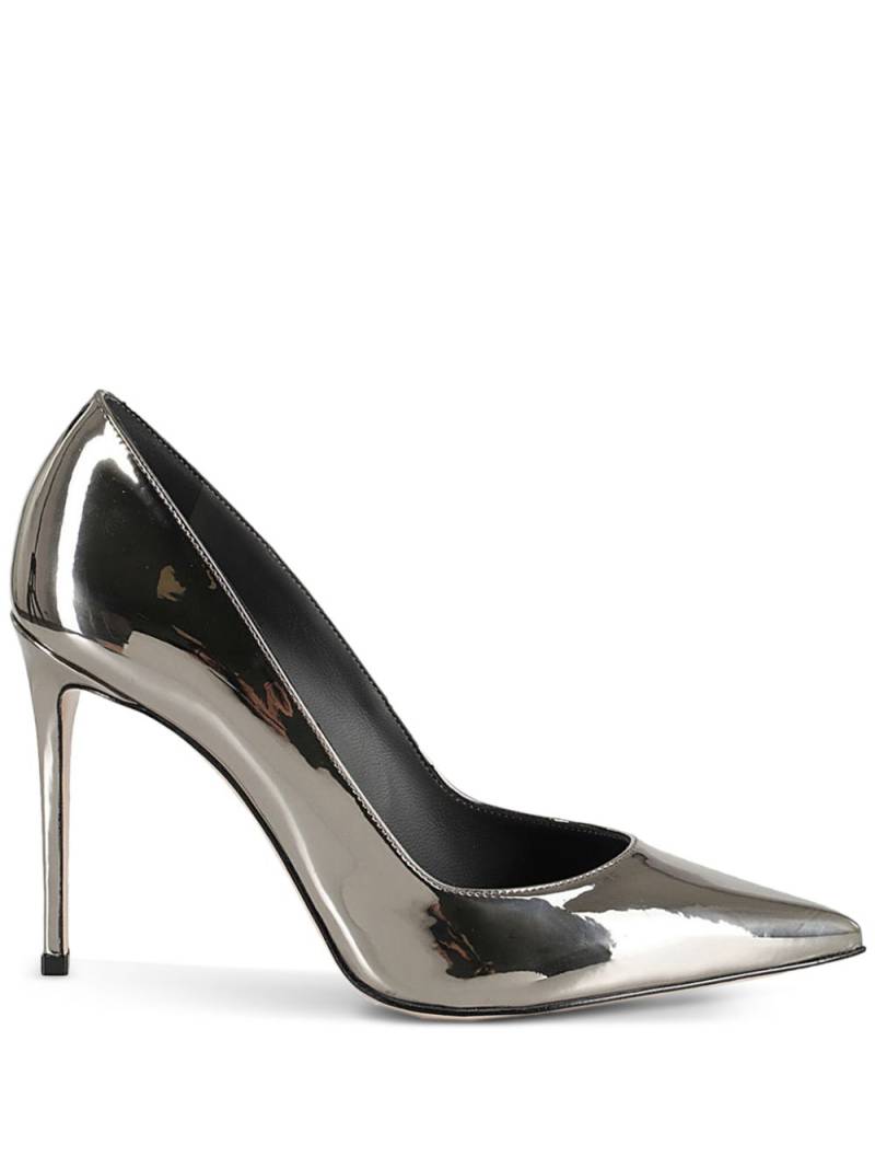 Le Silla 120mm Eva metallic-effect pumps - Silver von Le Silla