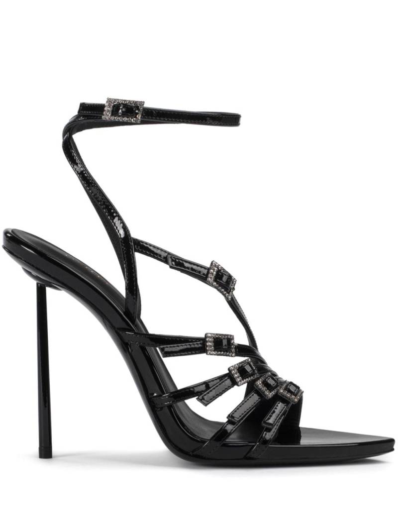 Le Silla 120mm Scarlet sandals - Black von Le Silla