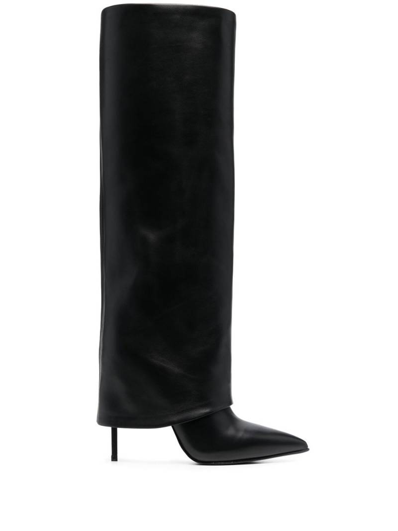 Le Silla 120mm leather boots - Black von Le Silla