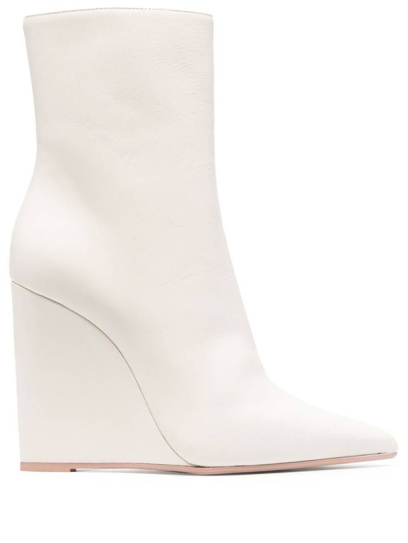 Le Silla 125mm Kira wedge boots - Neutrals von Le Silla