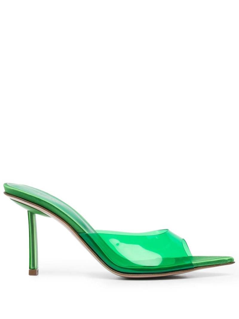 Le Silla Afrodite pointed sandals - Green von Le Silla