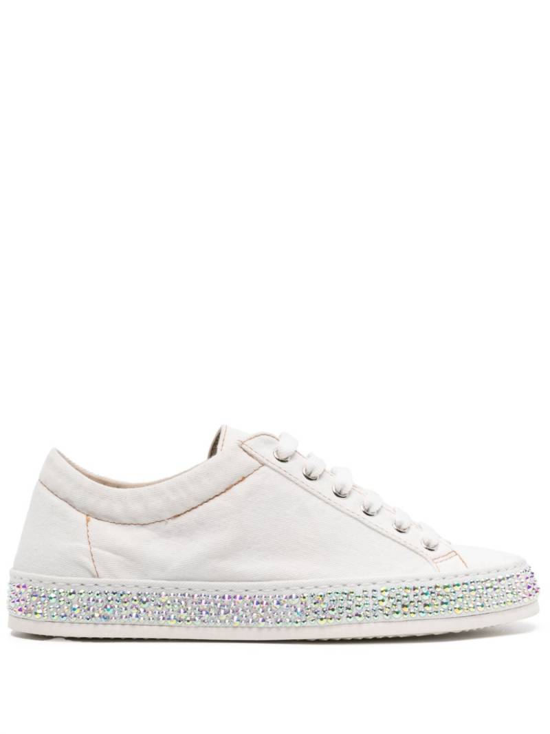 Le Silla Andrea canvas sneakers - White von Le Silla