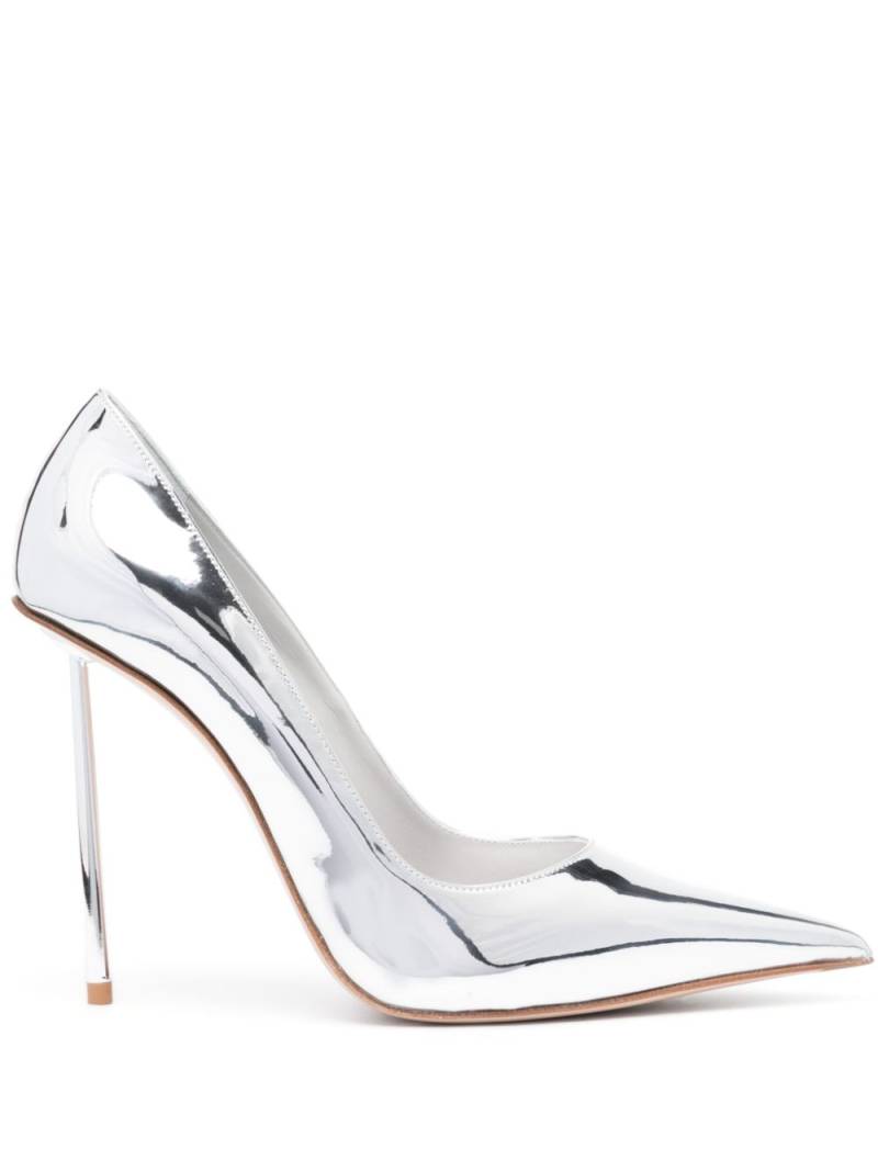 Le Silla Bella 115mm leather pumps - Silver von Le Silla