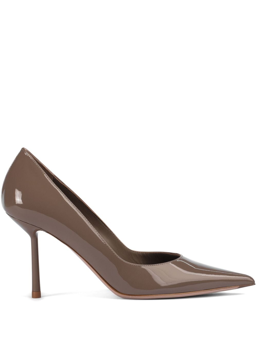 Le Silla Bella 80mm leather pumps - Brown von Le Silla