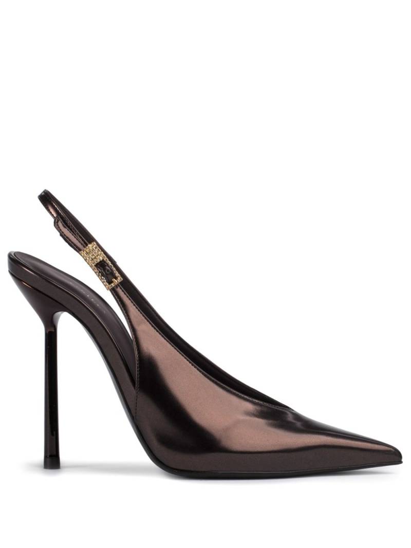 Le Silla Clivage leather pumps - Brown von Le Silla