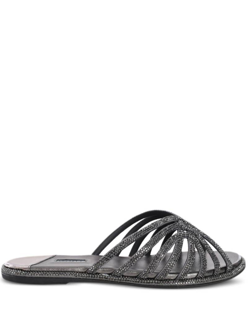 Le Silla Embrace leather sandals - Silver von Le Silla