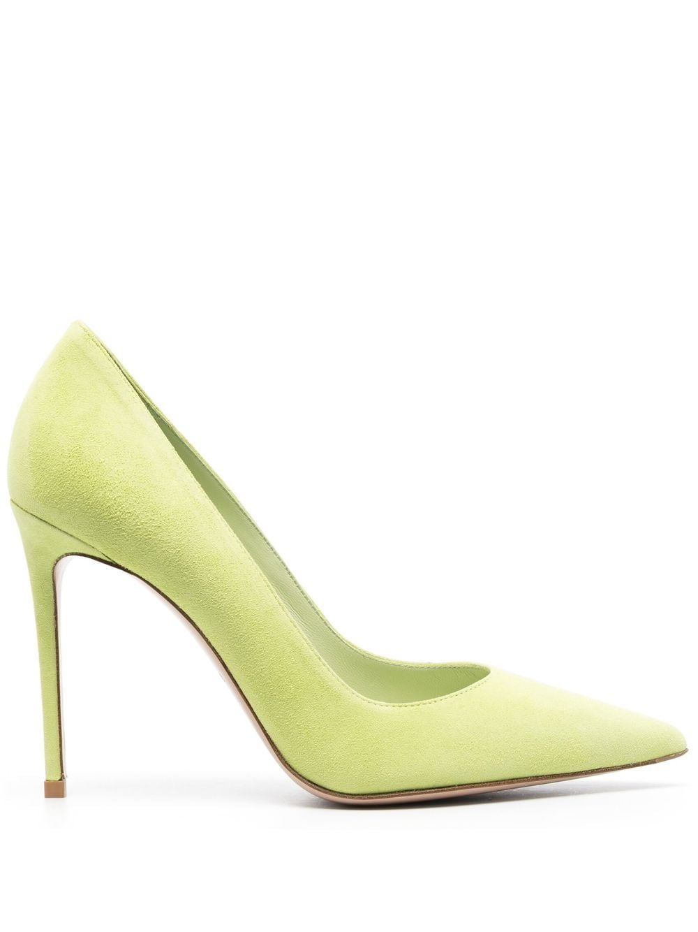 Le Silla Eva 105mm suede pumps - Green von Le Silla