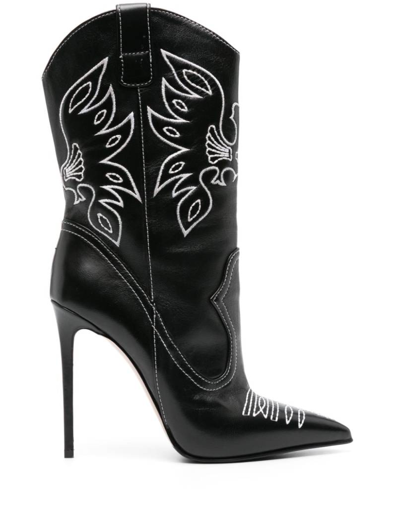 Le Silla Eva 120mm cowboy boots - Black von Le Silla