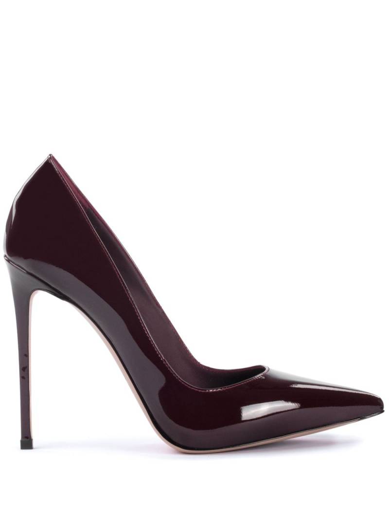 Le Silla Eva 120mm patent-leather pumps - Red von Le Silla