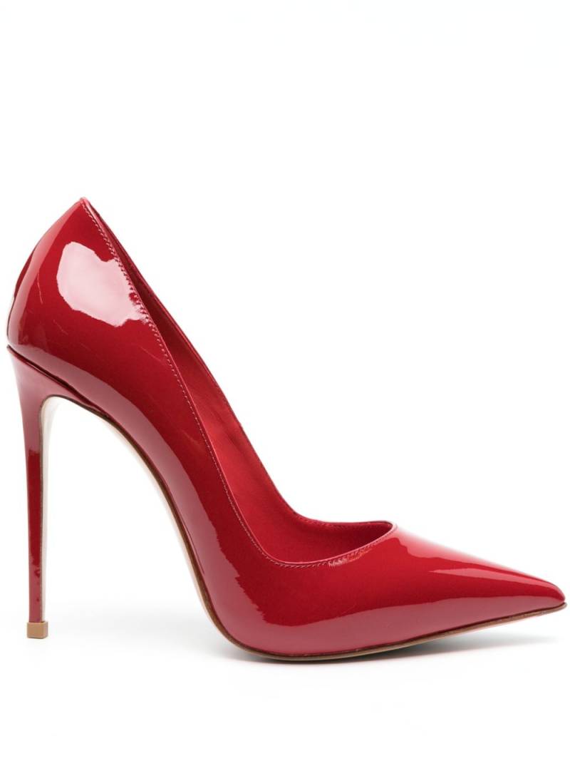 Le Silla Eva 120mm patent leather pumps - Red von Le Silla