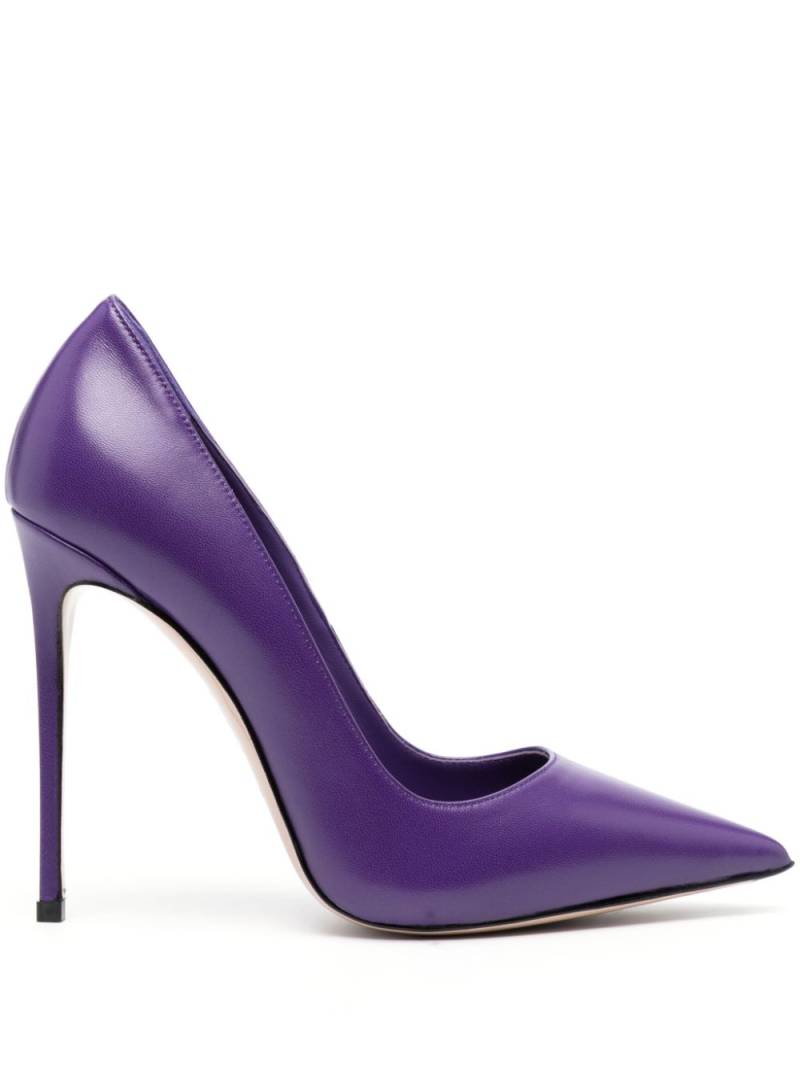 Le Silla Eva 120mm pointed-toe pumps - Purple von Le Silla