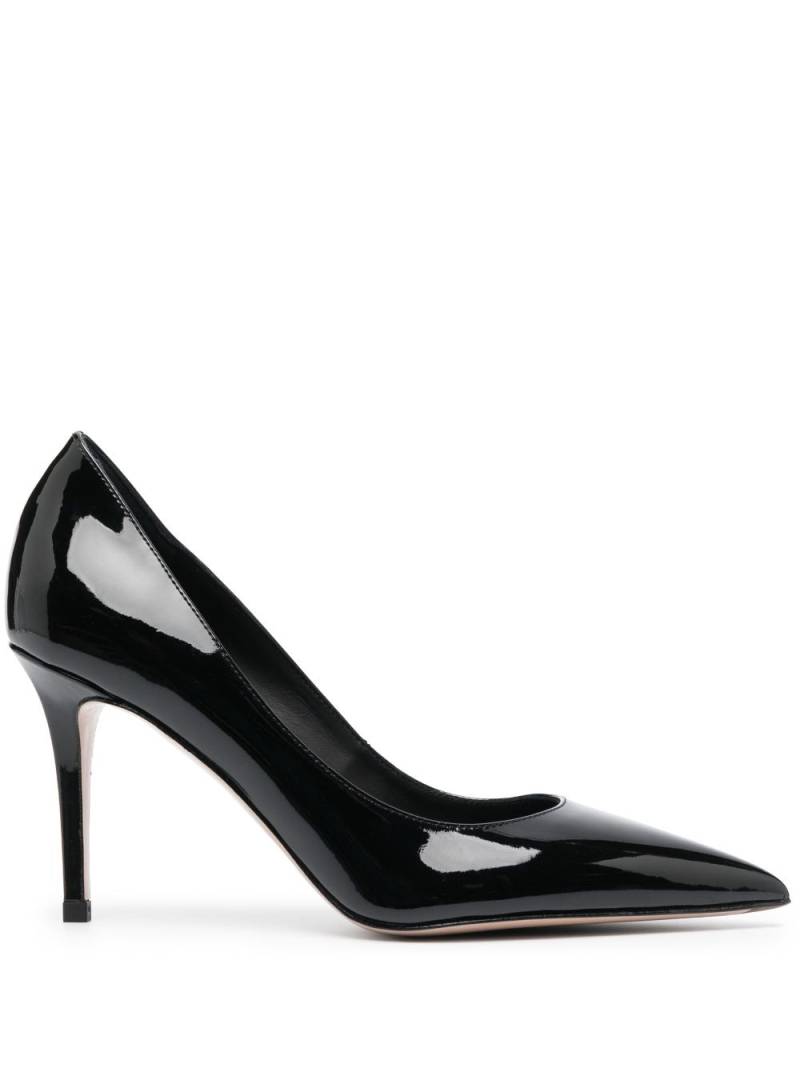 Le Silla Eva 80mm patent leather pumps - Black von Le Silla