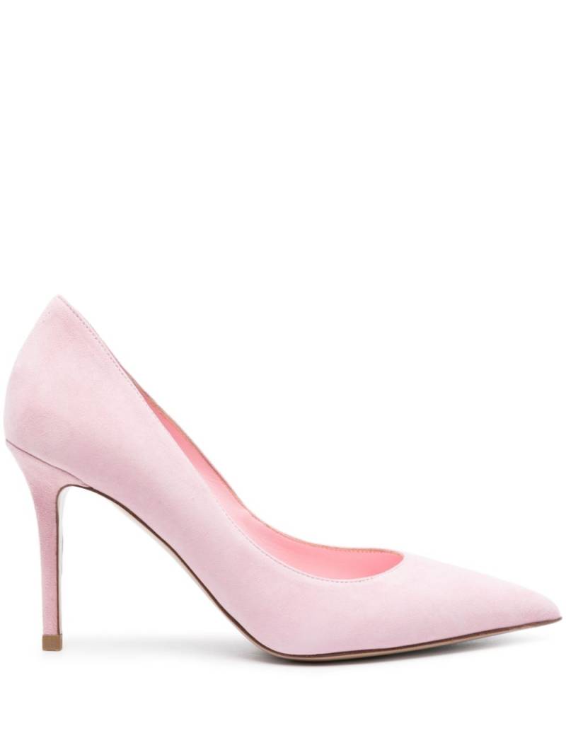 Le Silla Eva 80mm suede pumps - Pink von Le Silla