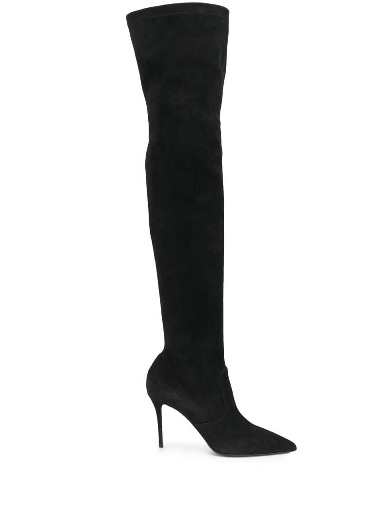 Le Silla Eva stretch boots - Black von Le Silla