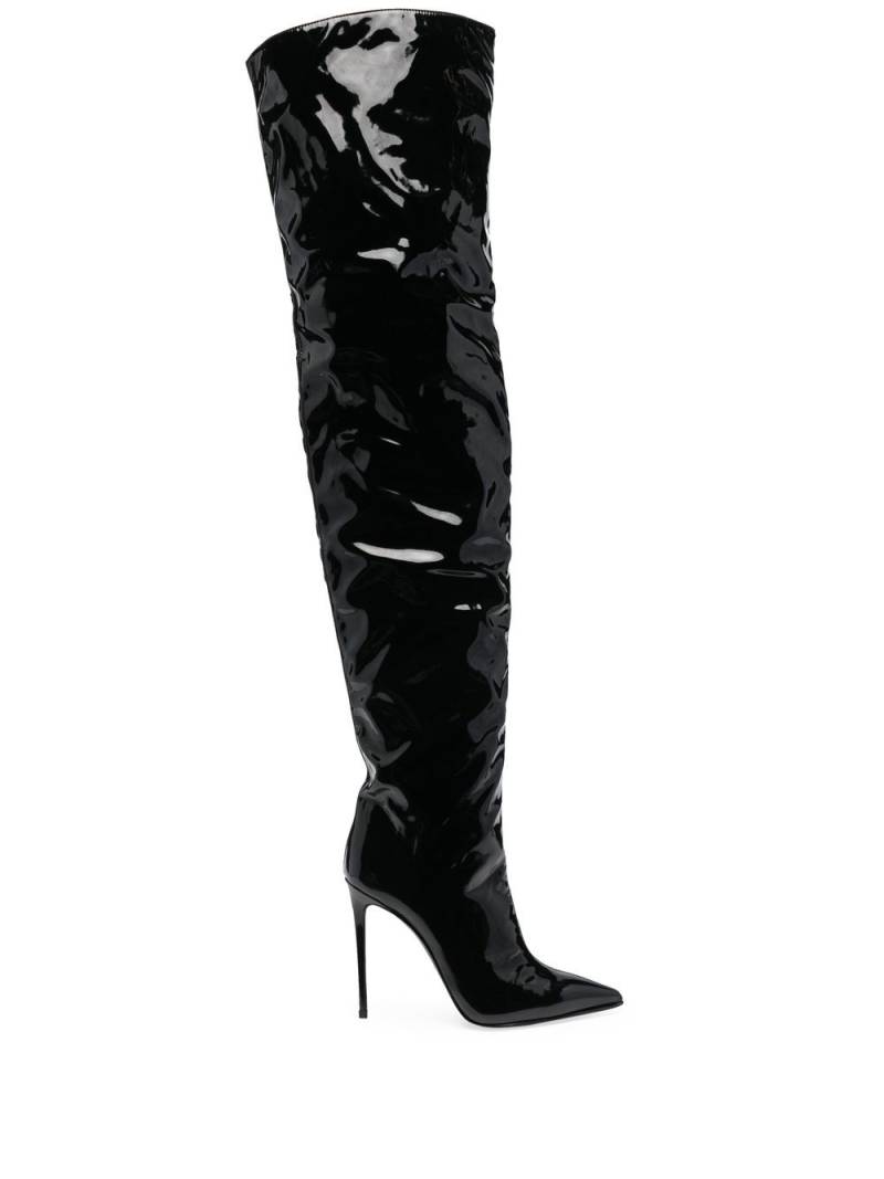 Le Silla Eva thigh-high 120mm boots - Black von Le Silla