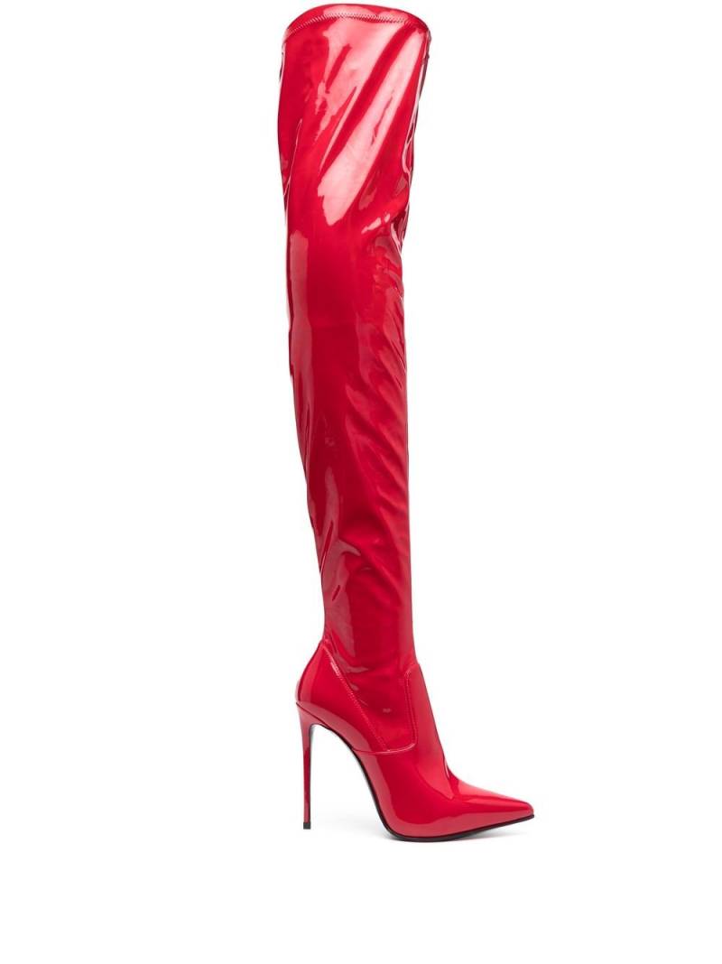 Le Silla Eva thigh-high stiletto boots - Red von Le Silla