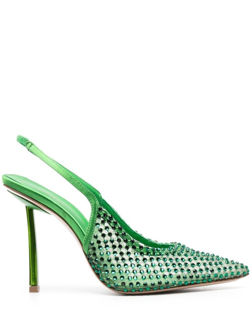 Le Silla Gilda 110mm slingback pumps - Green von Le Silla