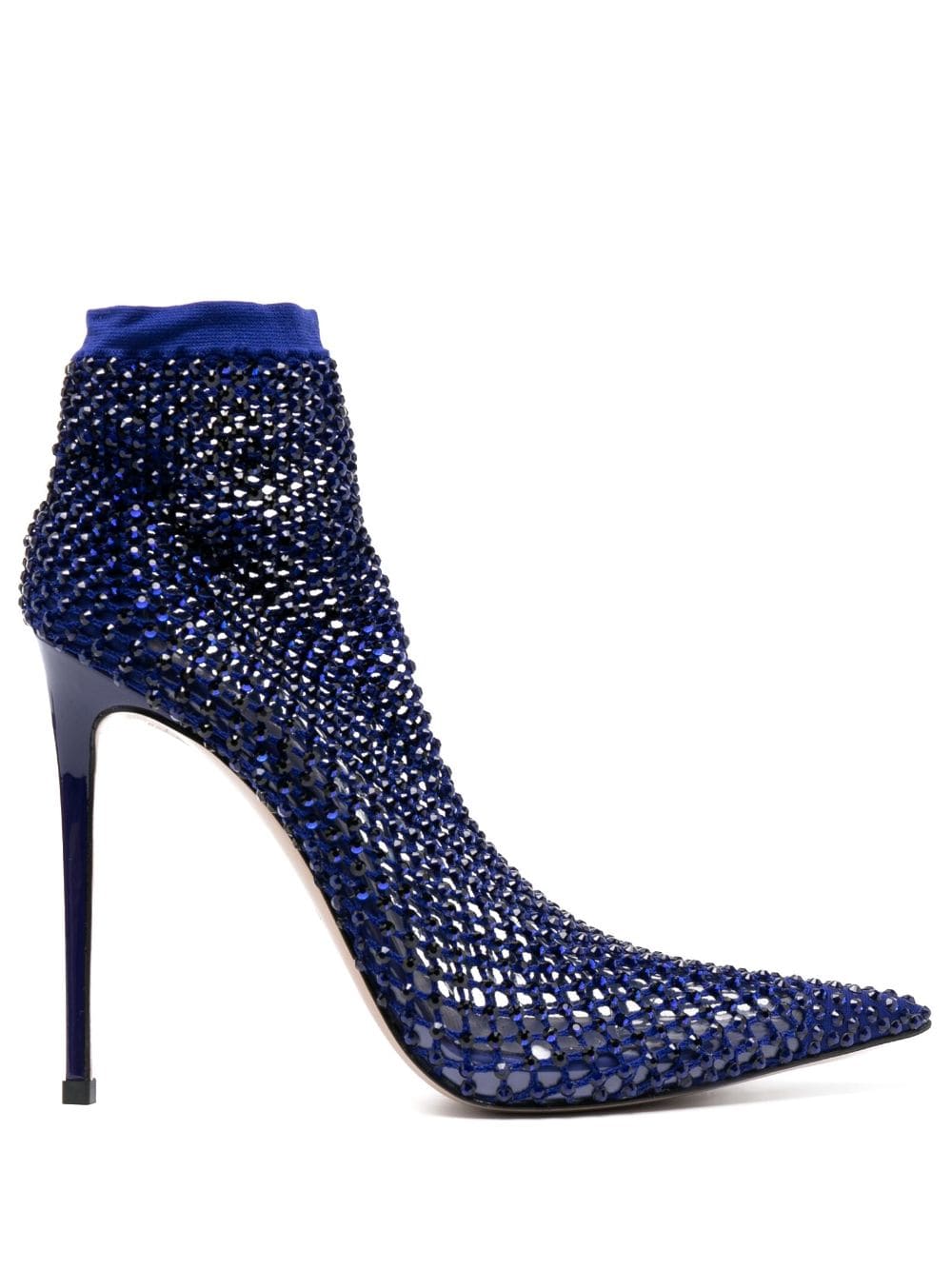 Le Silla Gilda 115mm crystal-embellished pumps - Blue von Le Silla