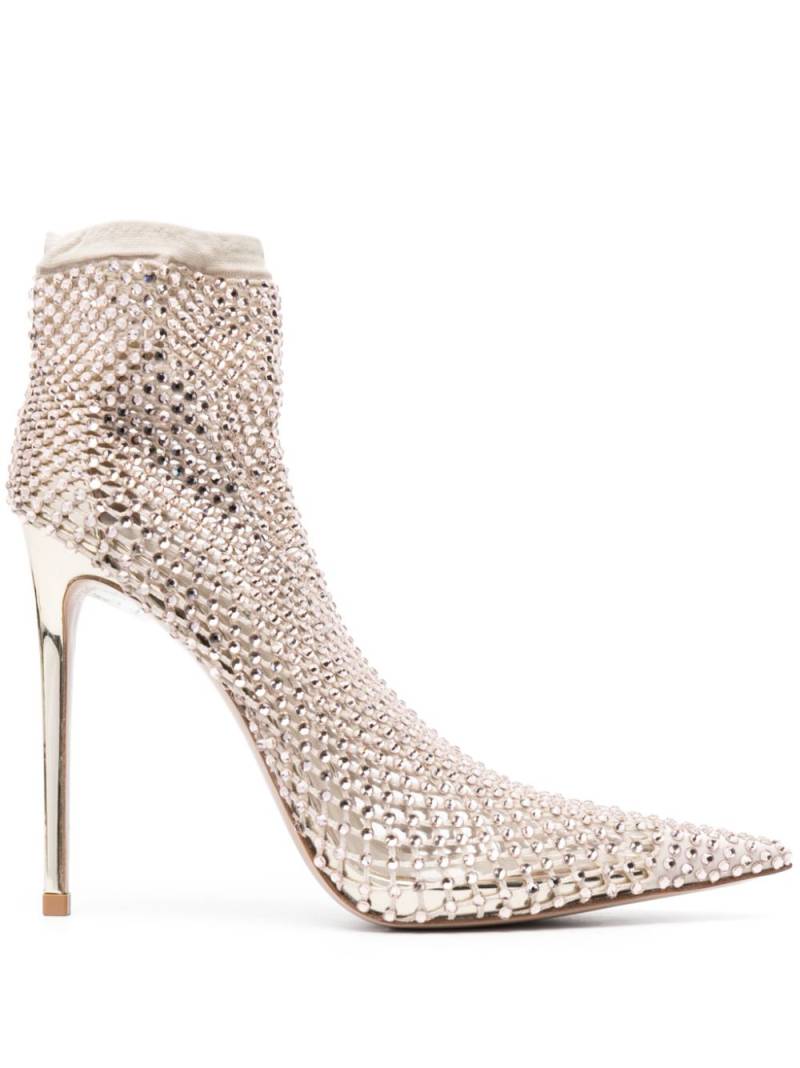 Le Silla Gilda 125mm crystal-embellished pumps - Pink von Le Silla