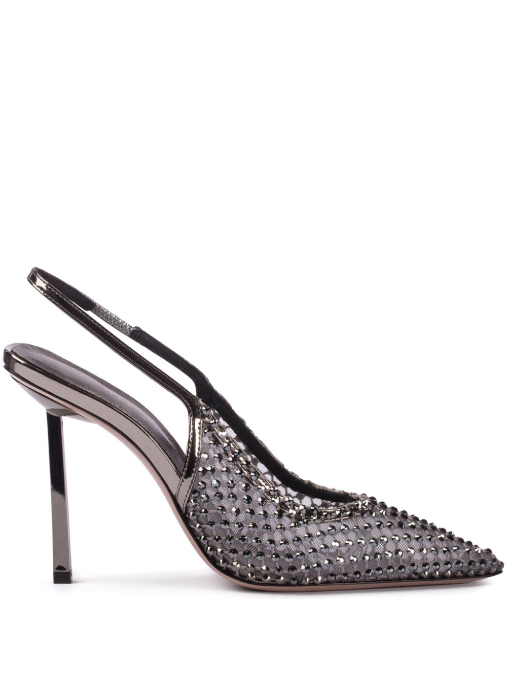 Le Silla Gilda 80mm slingback pumps - Black von Le Silla