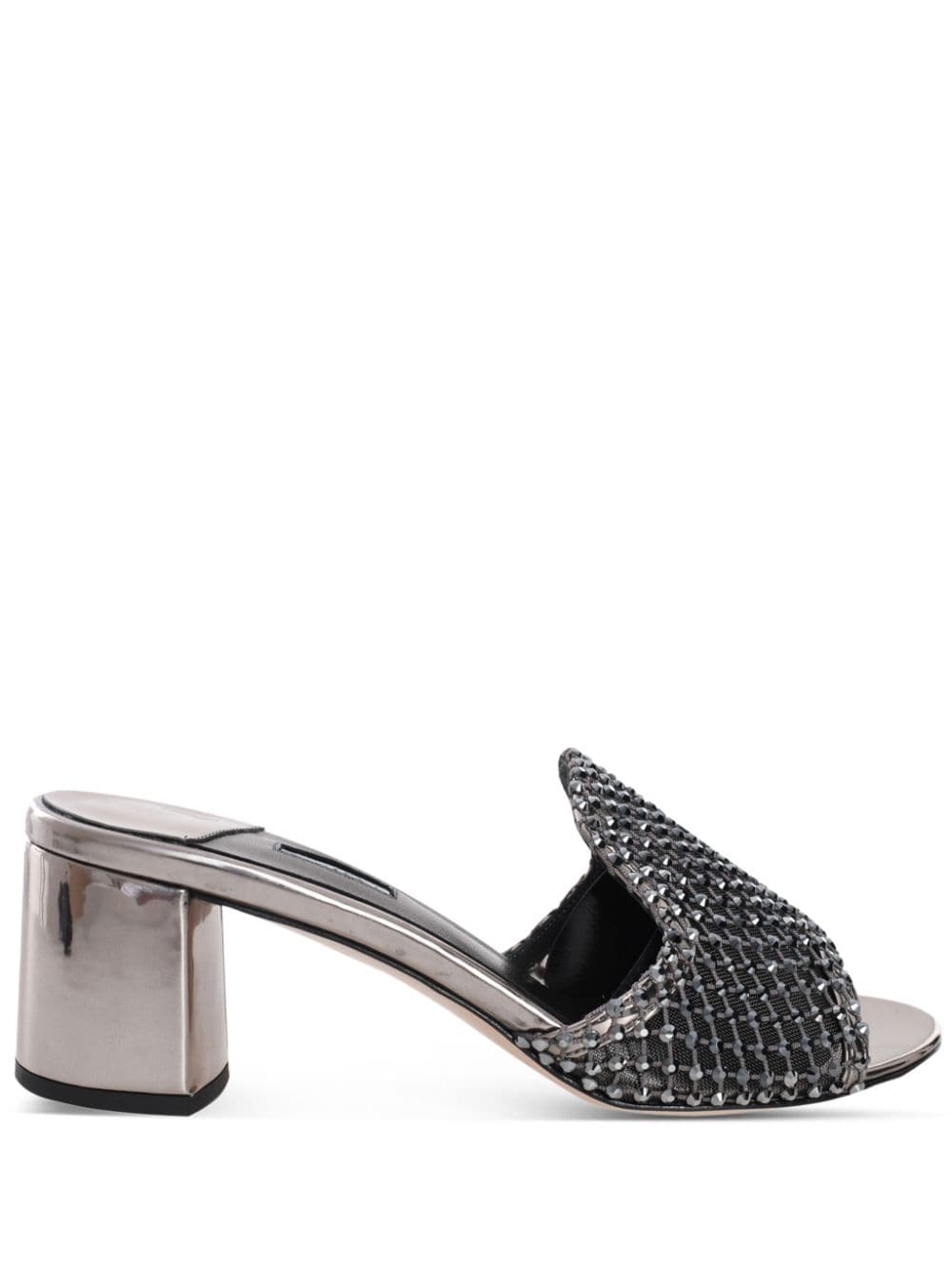 Le Silla Gilda crystal-embellished sandals - Silver von Le Silla