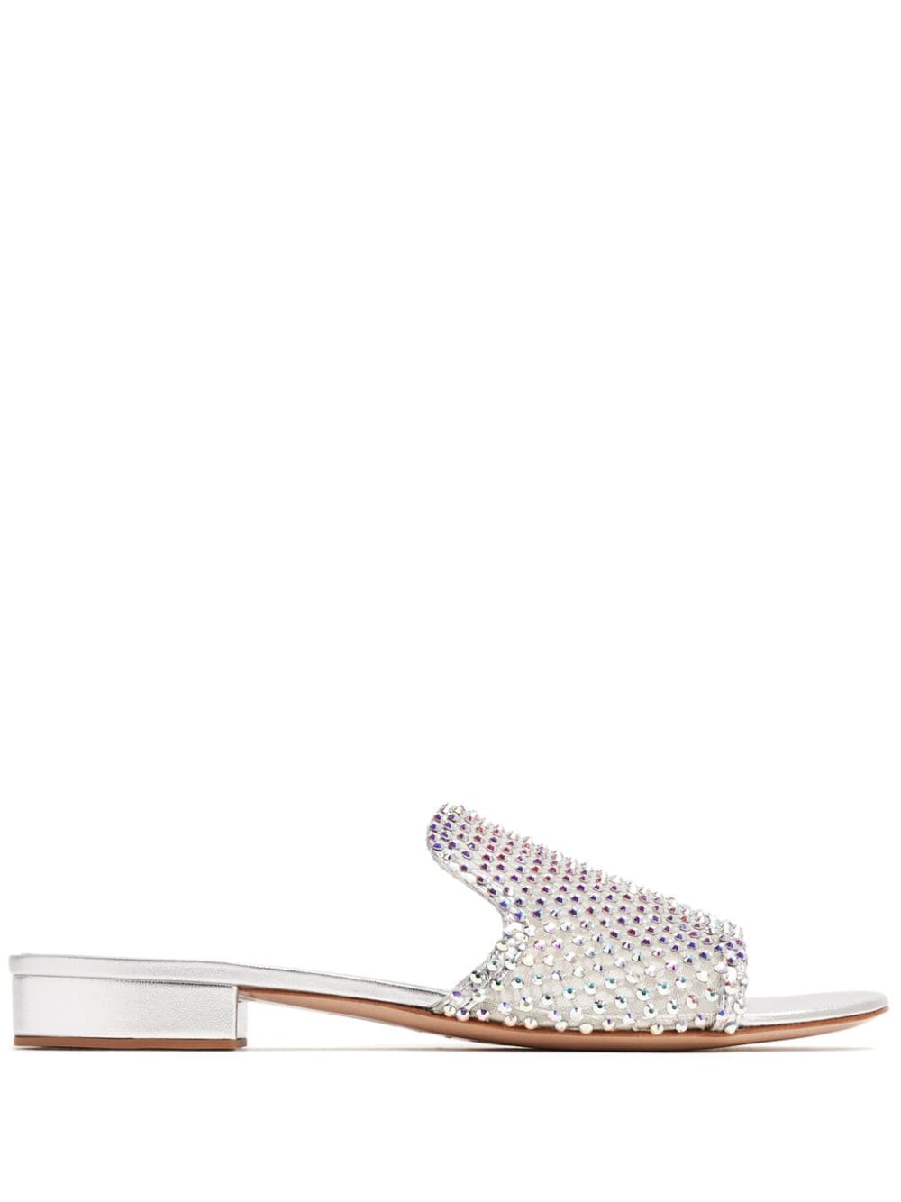 Le Silla Gilda crystal-embellished sandals - Silver von Le Silla