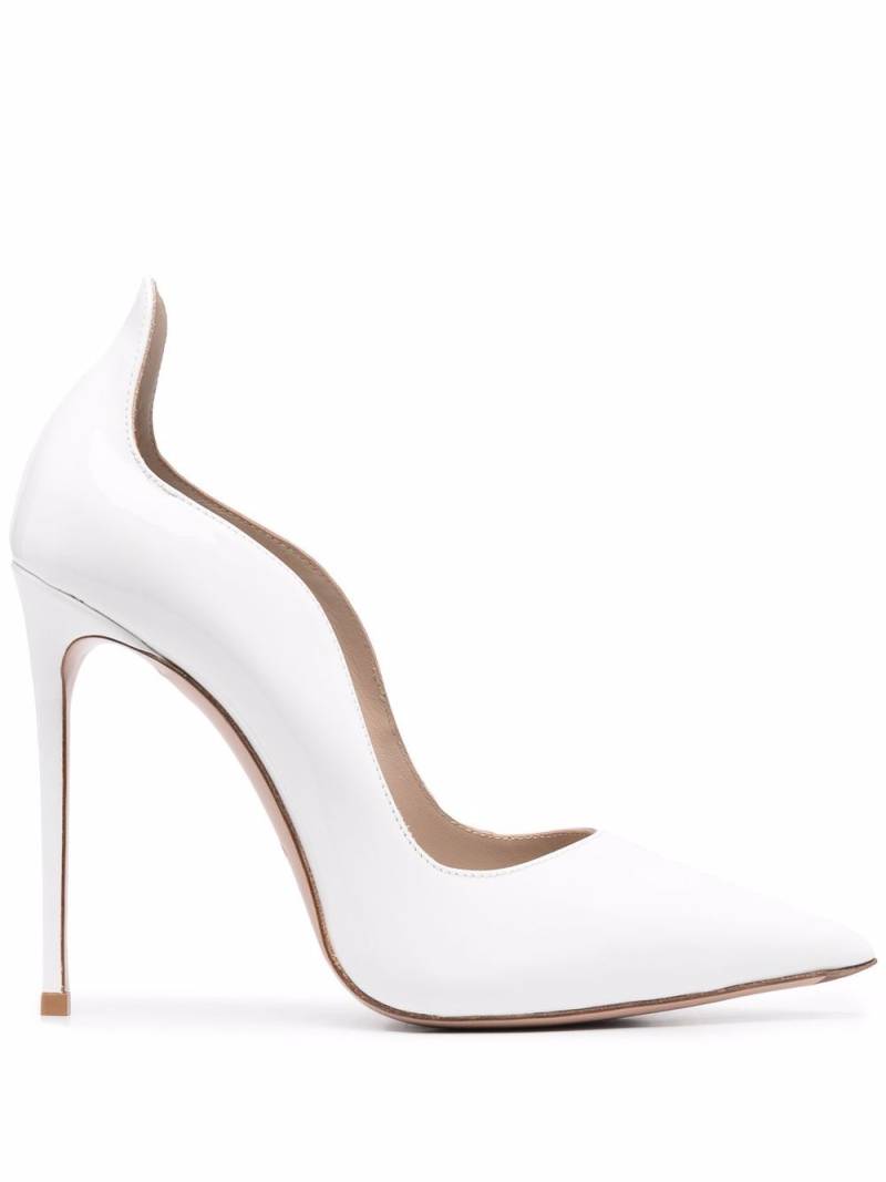 Le Silla Ivy 120mm pointed toe pumps - White von Le Silla