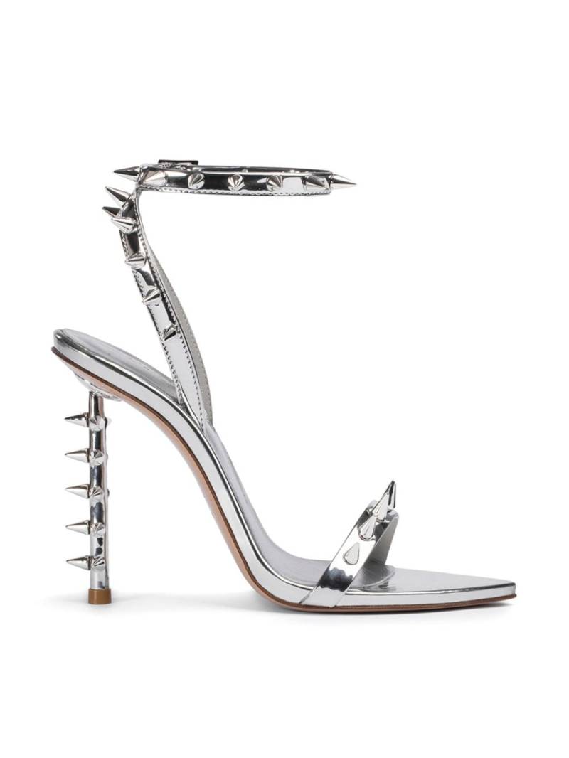 Le Silla Jagger 120mm spiked sandals - Grey von Le Silla