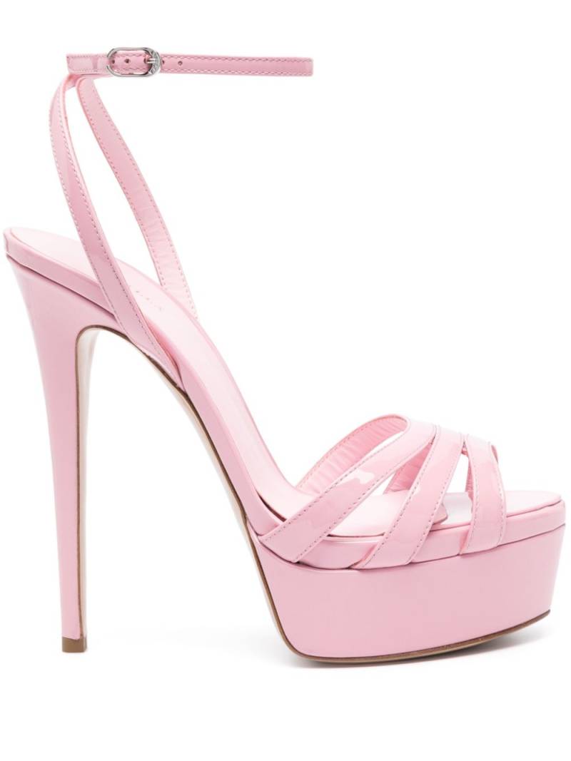 Le Silla Lola 140mm platform sandals - Pink von Le Silla