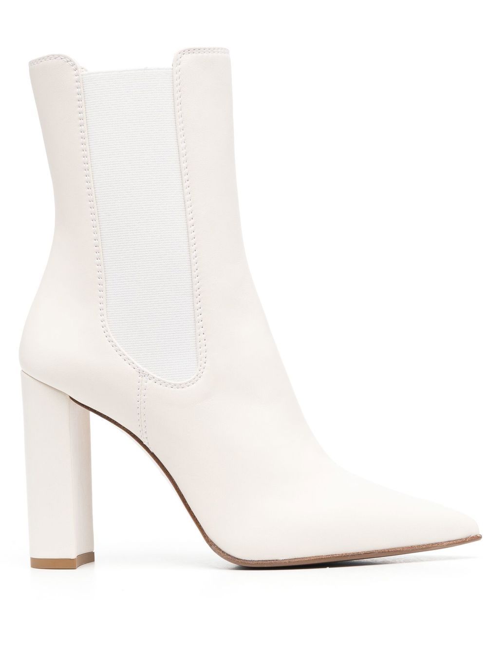 Le Silla Megan 110mm block-heel ankle boots - White von Le Silla