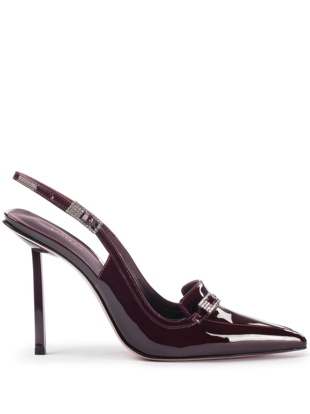 Le Silla Morgana patent-leather pumps - Red von Le Silla