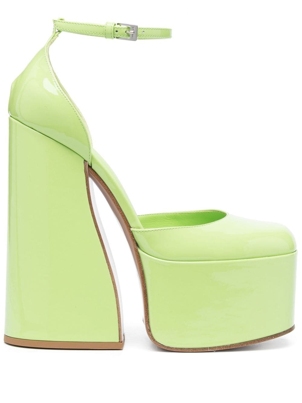 Le Silla Nikki platform pumps - Green von Le Silla