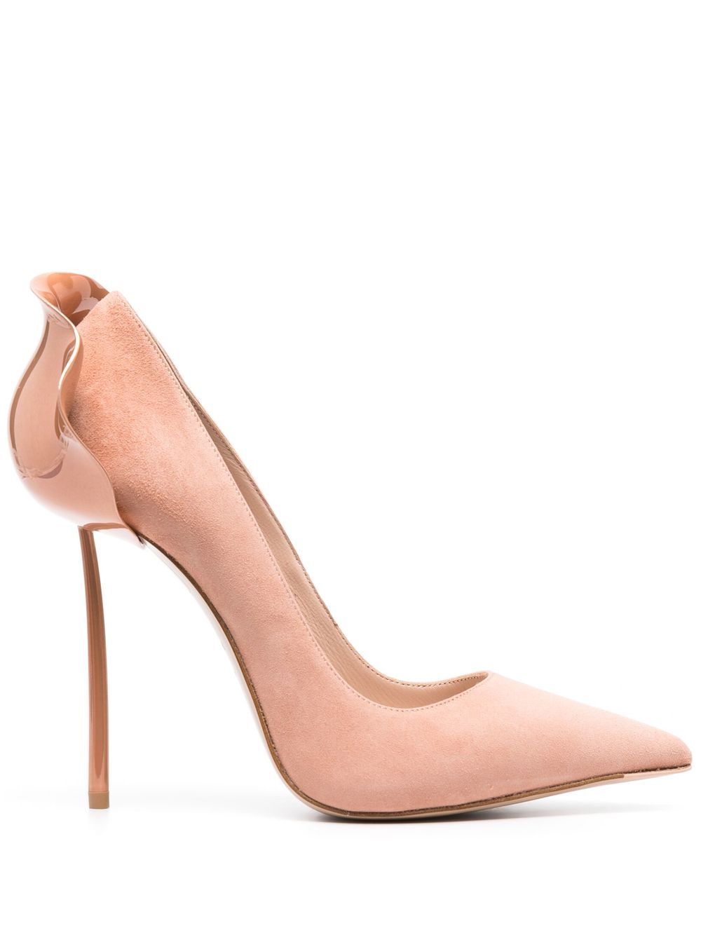 Le Silla Petalo 100mm suede pumps - Neutrals von Le Silla