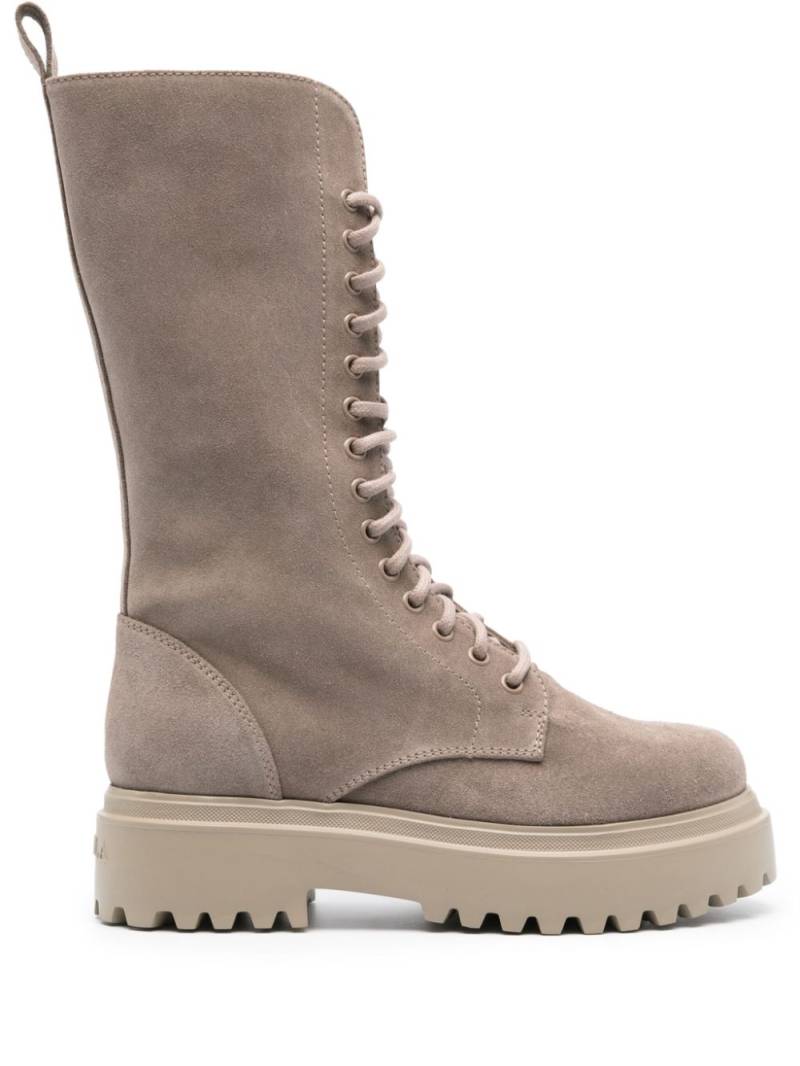 Le Silla Ranger suede boots - Neutrals von Le Silla