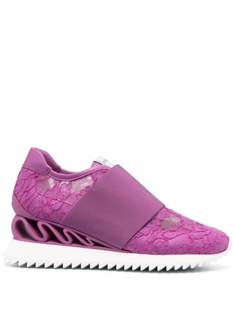 Le Silla Reiko lace sneakers - Purple von Le Silla