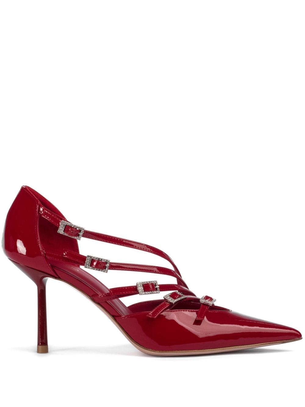Le Silla Scarlet 100mm leather pumps - Red von Le Silla