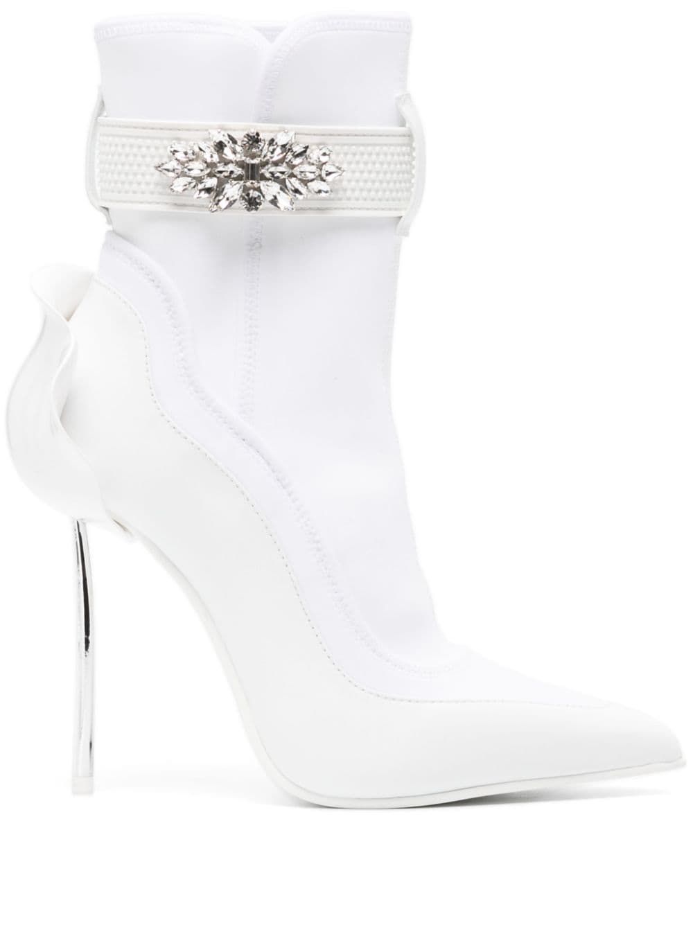 Le Silla Snorkeling 110mm ankle boots - White von Le Silla