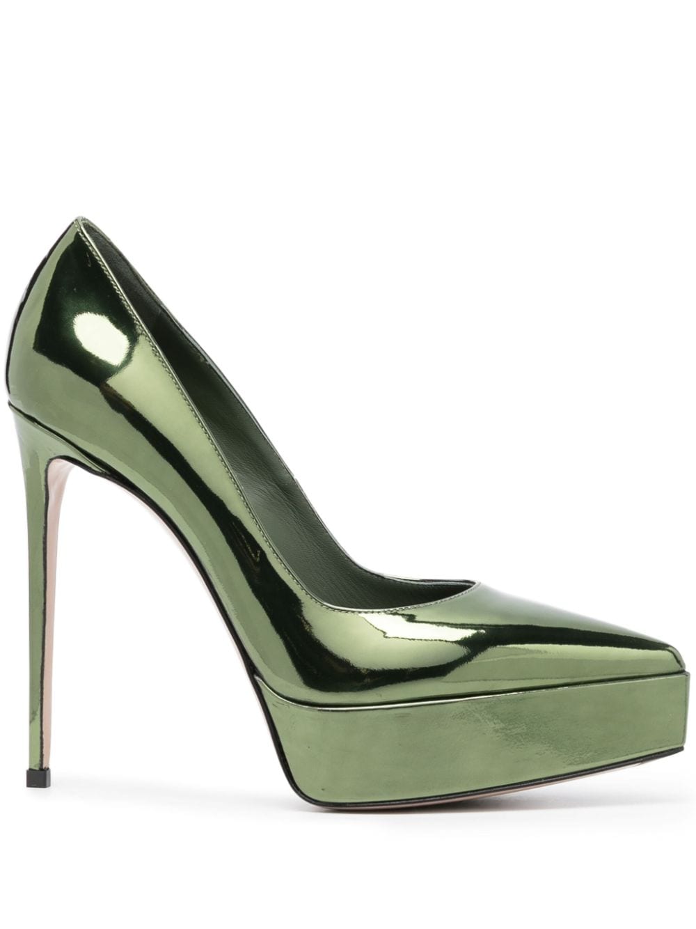 Le Silla Uma 130mm pointed-toe pumps - Green von Le Silla