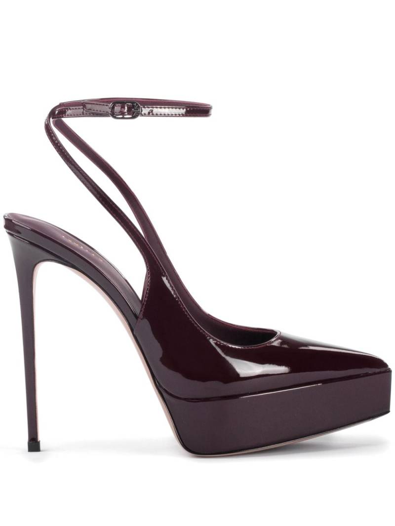 Le Silla Uma 140mm slingback pumps - Red von Le Silla