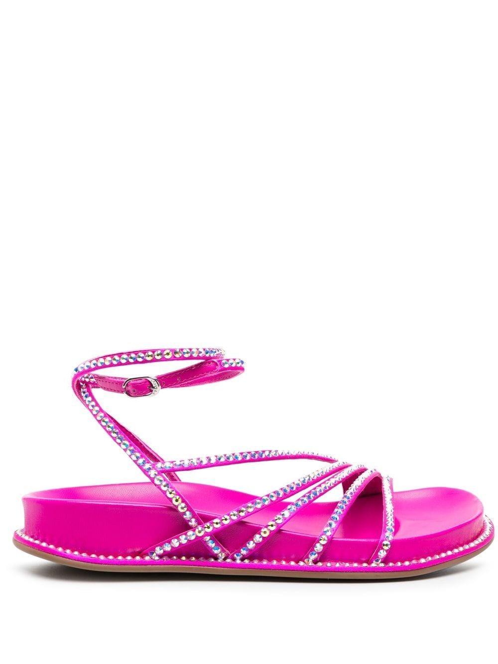 Le Silla crystal-embelished sandals - Pink von Le Silla