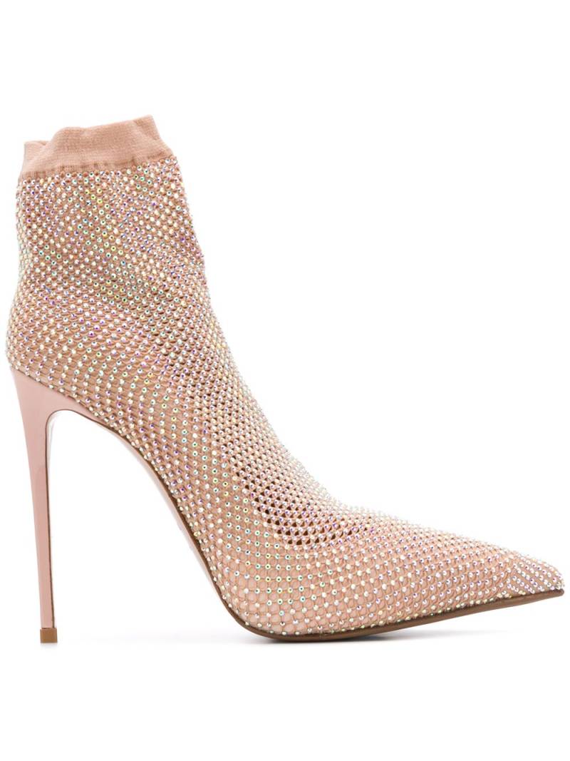 Le Silla crystal embellished pumps - Neutrals von Le Silla